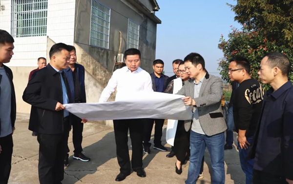 罗讯调研大通湖南县流域水环境治理工作